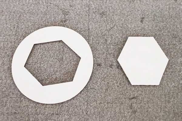 得馬F11高速裁切機裁切樣品